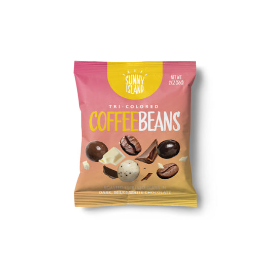 Sunny Island Tri-Colored Coffee Beans