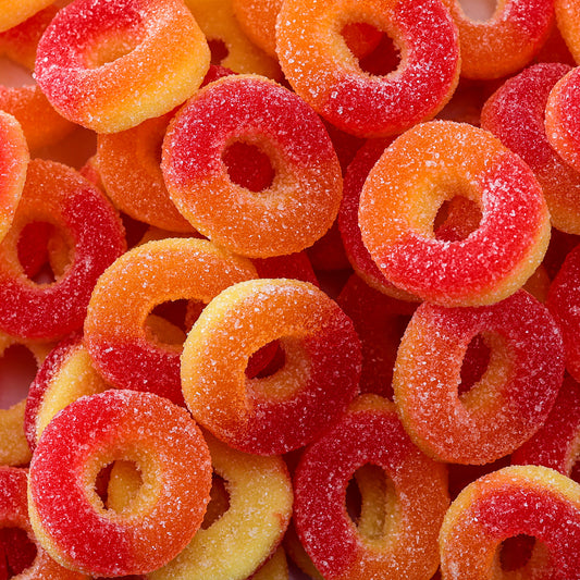 Peach Rings Gummy Candy