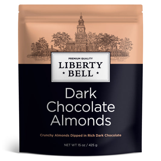 Liberty Bell Dark Chocolate Almonds