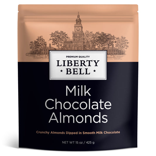 Liberty Bell Milk Chocolate Almonds