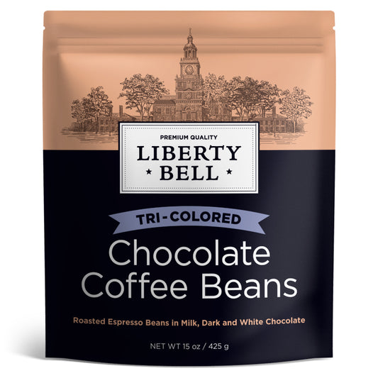 Liberty Bell Tri-Colored Coffee Beans