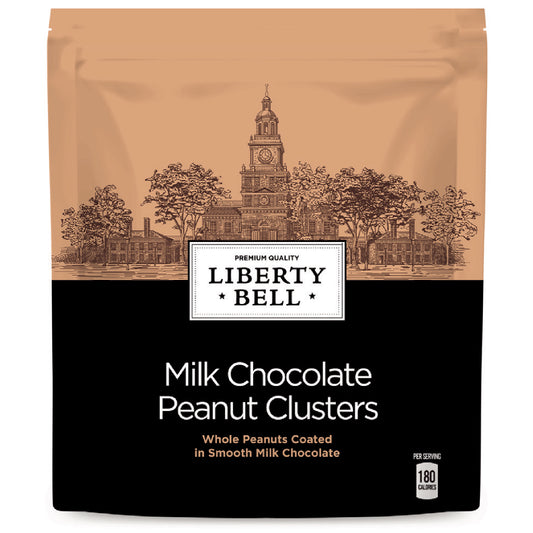 Liberty Bell Milk Chocolate Peanut Clusters