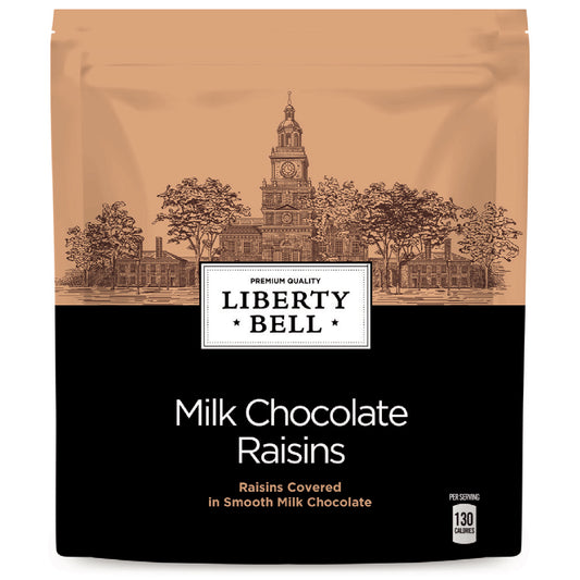 Liberty Bell Milk Chocolate Raisins