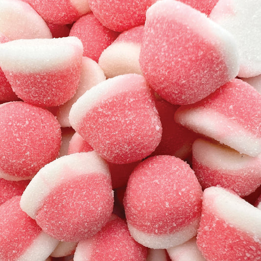 Sour Strawberry Puffs Gummy Candy